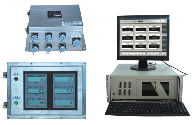 SDZ2000B compact LCD drilling instrumentation